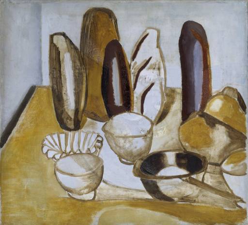 Ben Nicholson; Bread, oil on canvas, 1922